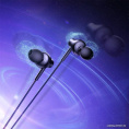 Наушники Baseus A00164200113-Z1 Encok HZ11 3.5 проводные, длина провода 1,2 м, микрофон высокой четкости,проводные Cluster Black