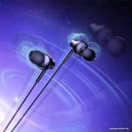Наушники Baseus A00164200113-Z1 Encok HZ11 3.5 проводные, длина провода 1,2 м, микрофон высокой четкости,проводные Cluster Black