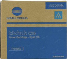 Тонер Konica-Minolta bizhub C25 синий TNP-27C A0X5453