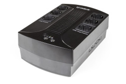 Источник бесперебойного питания IRBIS UPS Personal plus 600VA/360W, Line-Interactive, AVR, 6xSchuko outlets 3 Surge & 3 batt. , 2 USB charger, 2 year warranty ISBR600E