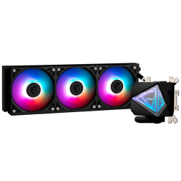 Жидкостная система охлаждения MSI MAG CORELIQUID I360 3x ARGB Gen2 Fan, ARGB Gen2 Block, Color Box 306-7ZW8A11-C24 / 306-7ZW8E11-C24