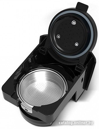 Кофеварка BQ CM3000 Черный/Белый 3в1, мощность: 1450 Вт, объем резервуара для воды: 0.6 л, тип кофе: молотый, капсулы Nespresso и Dolce Gusto, максимальная высота чашки