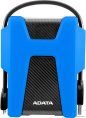 Внешний накопитель HDD 2.5" USB3.0 ADATA 1Tb HD680 AHD680-1TU31-CBL Gen1 5 Гбит/с , 2.5", пластик/силикон, Синий