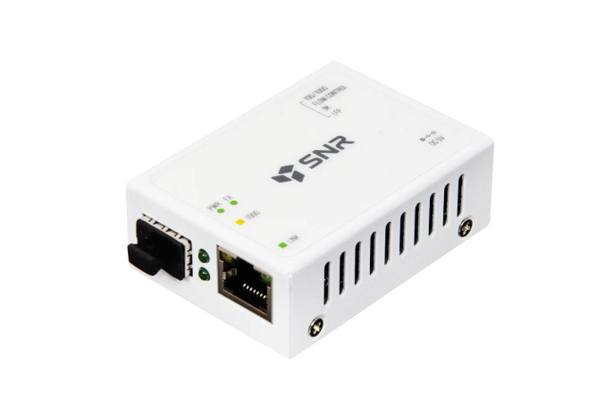 Медиаконвертер 10/100/1000-Base-T / 100/1000Base-FX с SFP-портом SNR-CVT-1000SFP-mini