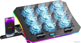 Подставка для ноутбука с активным охлаждением EVOLUTION LCS-05 RGB