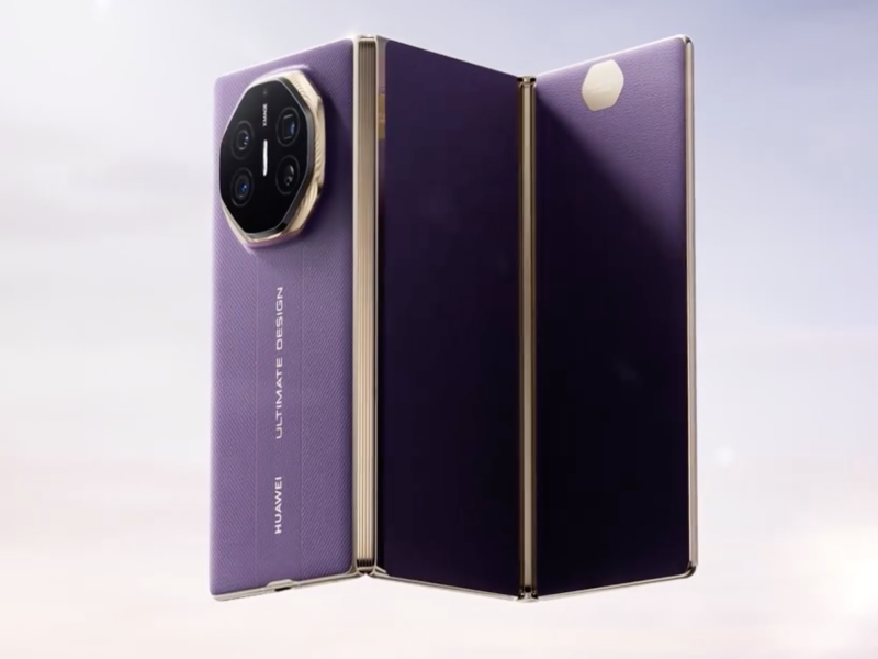 HUAWEI представила тройную раскладушку Mate XTs с поддержкой стилуса