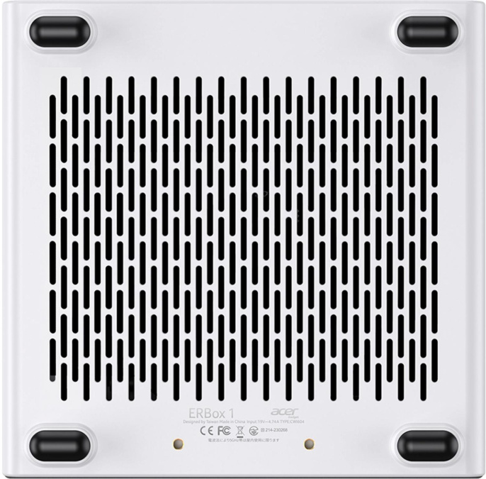 Неттоп Acer Gadget E10 ERBox AMD Ryzen 7 6800H,  LPDDR5 16ГБ, 512ГБ(SSD),  AMD Radeon 680M,  Windows 11 Pro,  черный и белый
