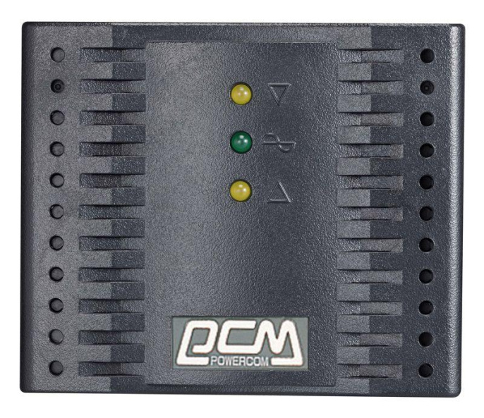 Стабилизатор напряжения/ Powercom TCA-1200 Black Tap-Change, 600W