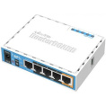 Wi-Fi роутер MIKROTIK hAP ac lite, Wi-Fi 5, AC750, 2.4/5ГГц, 4 LAN, 1xUSB, белый [rb952ui-5ac2nd]