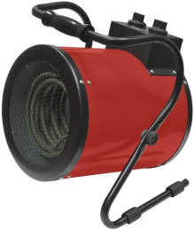 Электрическая тепловая пушка ПАРМА ТВ-02-3600,  3.3кВт, красный [02.011.00078]