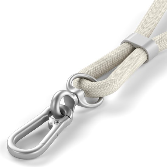 Зарядный кабель - ремень через плечо Satechi OntheGo Crossbody Lanyard Cable 60W. Длина: 1.5м. Цвет: песочный (ST-LOTGLW)