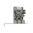 Контроллер ExeGate EXE-367 (PCI-E x1 v2.0, 3*USB3.0 ext. + 1*USB3.0 int., разъем доп.питания, VIA Labs Chipset VL805) EX283720RUS