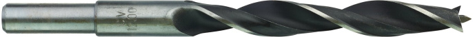Сверло Milwaukee 12х151мм хвостовик 10мм 4932363660 трехточечное, для сверления в ДВП, фанере, ДСП и любых мягких и твердых пород дерева, DIN 7487E