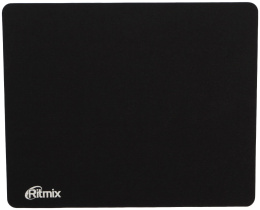 Коврик для мыши Ritmix MPD-010 Black (ткань + этиленвинилацетат, 220 x 180 x 3 mm)