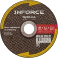 Диск отрезной по металлу OptiLine (125x2.0x22.2 мм) Inforce INB12520