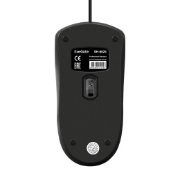 Мышь ExeGate Professional Standard SH-8025-OEM USB, оптическая, 1000dpi, 3D, 3 кнопки и колесо прокрутки, длина кабеля 1,5м, черная, brown box EX295307RUS