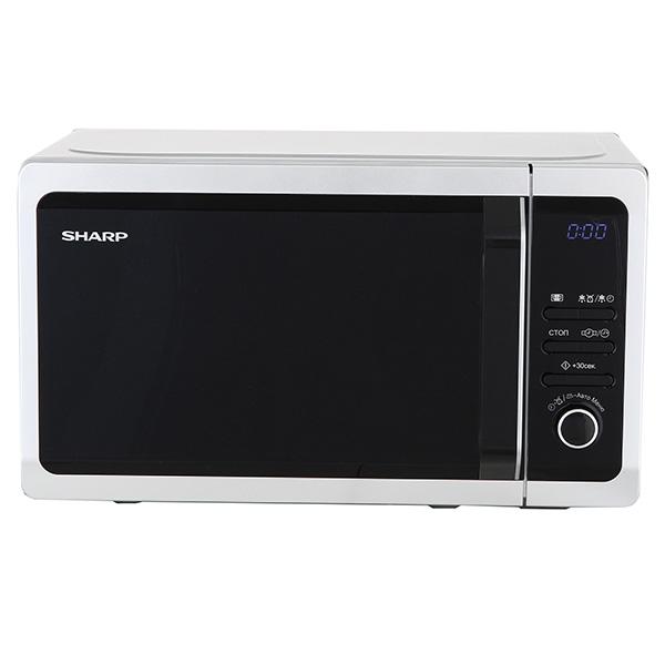 Микроволновая печь Sharp/ 20 л, 800 Вт, эмаль, серебристый R2852RSL