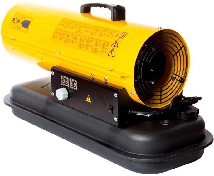 Тепловая пушка дизельная RedVerg RD-DHD20T 2000Вт желтый/черный