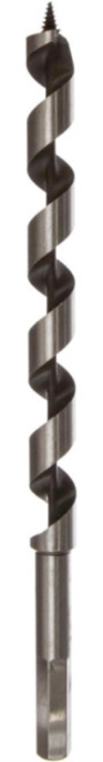 Сверло Makita 20х200мм (D-07303) (по дереву, спиральное, шестигранный хвостовик, длина режущей части: 130 мм)