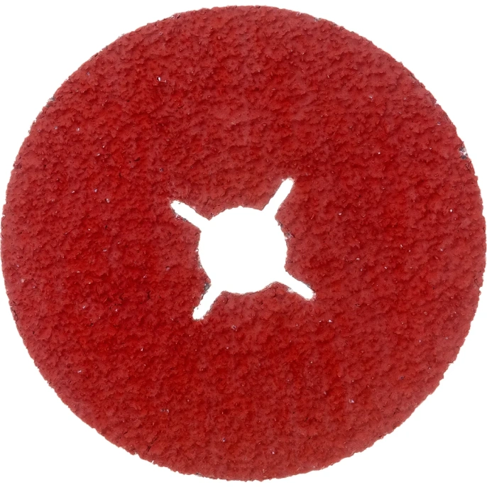 Керамический фибровый диск со шлицами XF885 (1 шт, 125х22 мм, P24) VSM 004965