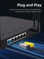 Патч-корд CABLETIME CN70E (CT-CAT7F-PB0.5) 0.5 м, FTP Gigabit Ethernet CAT7, желтый+черный