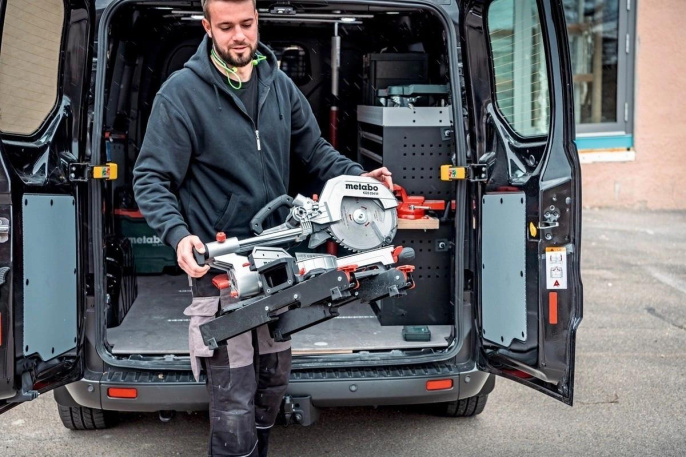 Торцовочная пила Metabo KGS 254 M set 1450Вт 5000об/мин d 254мм