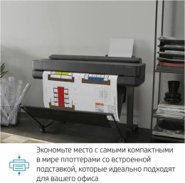 Плоттер/ HP DesignJet T630 24-in Printer (5HB09D)