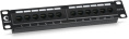 Cabeus PL-12-Cat.5e 10"-Dual IDC Патч-панель 10", установочный размер 236 мм, 12 портов RJ-45, категория 5e, Dual IDC