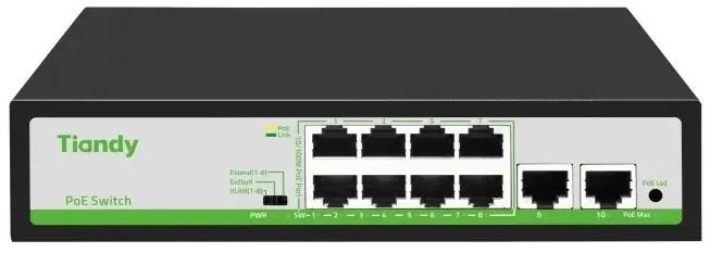 Коммутатор NVR сетевой TIANDY TC-P3S010 H/0820/AT/90
