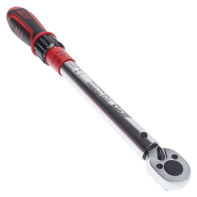 Ключ динамометрический JTC 3/8", усилие затяжки 10-60 Нм, длина 370 мм, 6683 506167