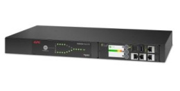 Автоматический переключатель нагрузки APC Rack ATS, 230V, 16A, C20 in, 8 C13 1 C19 out rep. AP4423, AP7723