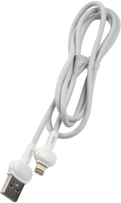 Кабель Redline Candy, Lightning m - USB m , 1м, 2A, белый [ут000021988]