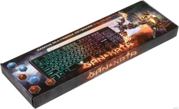 Dialog Gan-Kata Клавиатура KGK-17U BLACK - игровая с RGB-подсветкой, USB, черная