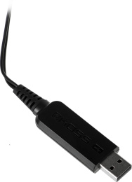 Гарнитура Koss SB45-USB, для компьютера, мониторные, проводные, черный / серебристый [15116464]