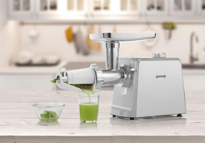 Мясорубка Gorenje MG2502SJX 2500Вт серебристый