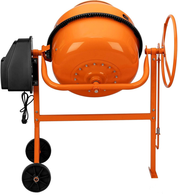 Бетономешалка Сибртех БСН-220П электрич. бар.:220л г.р.:110л 1000Вт 95521
