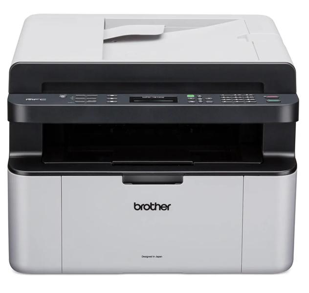 МФУ Brother MFC-1910W, P/C/S/F, A4, 20 стр/мин, 32 Мб, ADF10, Wi-Fi, USB, старт. картридж 700 стр. работает с тонером TN-1050 Ex. MFC1912W MFC1910WF1