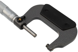 Микрометр Rexant 12-9111 гладкий МК разм.шага 0.01мм серебристый черный