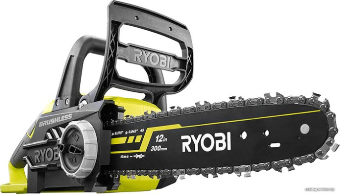 Бесщеточная аккумуляторная цепная пила Ryobi ONE+ OCS1830  без аккумулятора в комплекте 5133002829