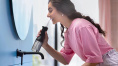 Ирригатор Philips Sonicare 3000 HX3826/33 портатив. импульсн. черный