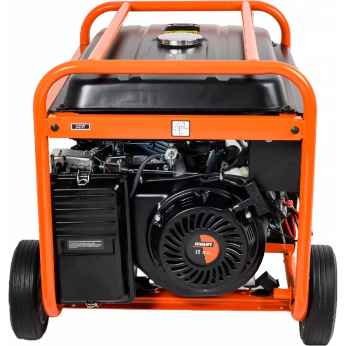 Бензиновый генератор Gigant (6,5 кВт; эл.стартер; ATS; колёса и ручки) GGL-6500E