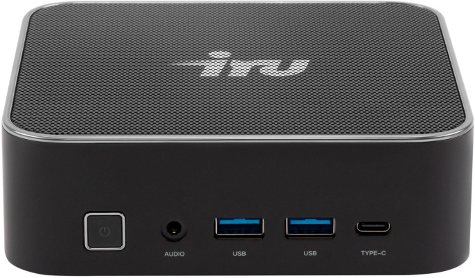 Неттоп IRU Tactio 323 Ryzen 3 3300U 2.1 8Gb SSD256Gb RX Vega 6 без ОС GbitEth WiFi BT 120W черный RUS 2164799