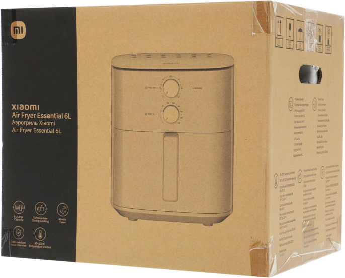 Аэрогриль Xiaomi Air Fryer Essential 6L EU 6л 1550Вт белый BHR8588EU