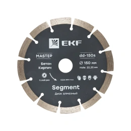 Диск алмазный Segment Master (150x22.23 мм) EKF dd-150s