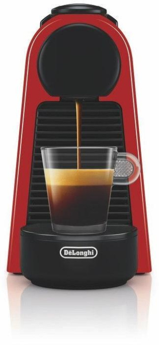 Капсульная кофеварка DeLonghi Nespresso Essenza EN85.R, 1310Вт, цвет: красный