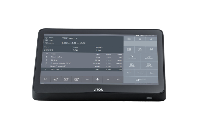 ПОС-компьютер Атол 62655 Optima 7 Lite черный