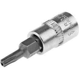 Головка со вставкой TORX с отверстием TH15; 1/4DR AV Steel AV-507615