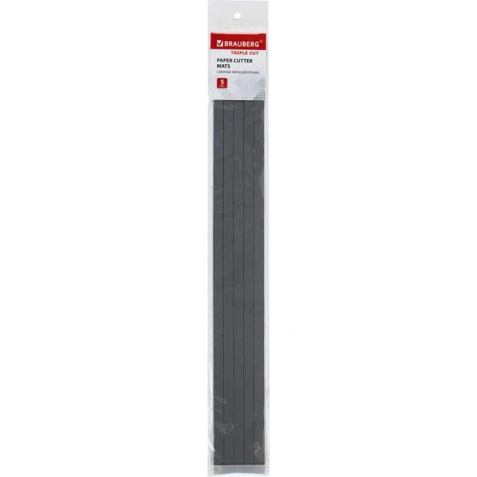Сменные маты для резака BRAUBERG TRIPLE CUT комплект 5 шт 532335