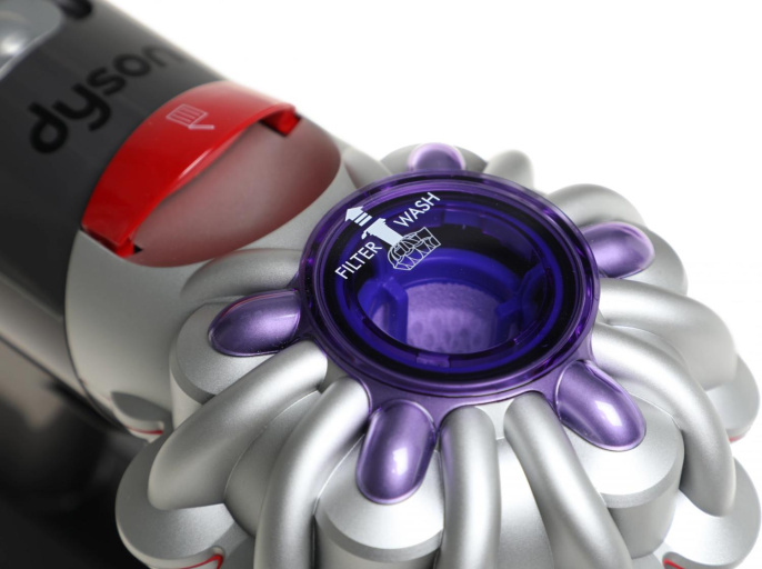 Пылесос Dyson V8 SV25 425Вт серый/никель 446969-01