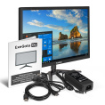 Монитор 23.8" ExeGate EB2400 (TN LED Grade A+, FHD, 1920x1080@60Гц, 16:9, 200cd/m2, 1000:1, 170°/160°, 5ms, D-Sub, HDMI, Flicker-free, кабель HDMI 1.5м, VESA, регулировка наклона (tilt), черный) EX294424RUS